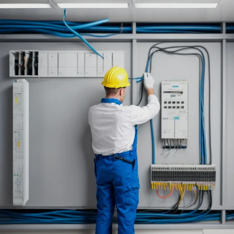 Equipo de VoltLabInst inspeccionando un tablero eléctrico